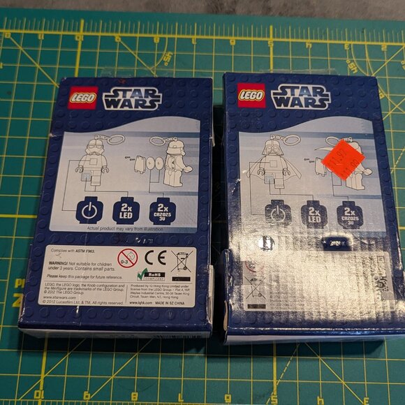 Lego star wars led key light Darth Vader Storm trooper - Picture 2 of 2